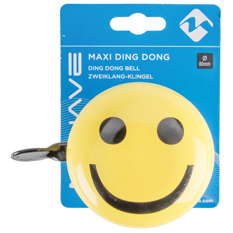 M-Wave Maxi Ding Dong Bike Bell Bicycle Accessories Bells/Noise Makers