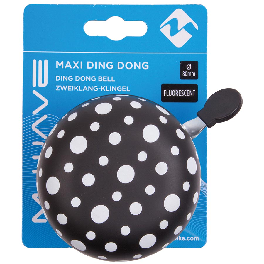 M-Wave Maxi Ding Dong Bike Bell Bicycle Accessories Bells/Noise Makers