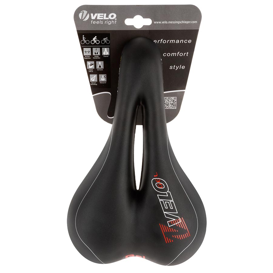 Velo Plush Gel D2 Commuter Saddle Bicycle Parts Saddles/Pads