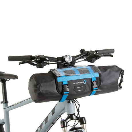 M-Wave Rough Ride 10L Handlebar Bag Bicycle Accessories Packs/Racks/Baskets
