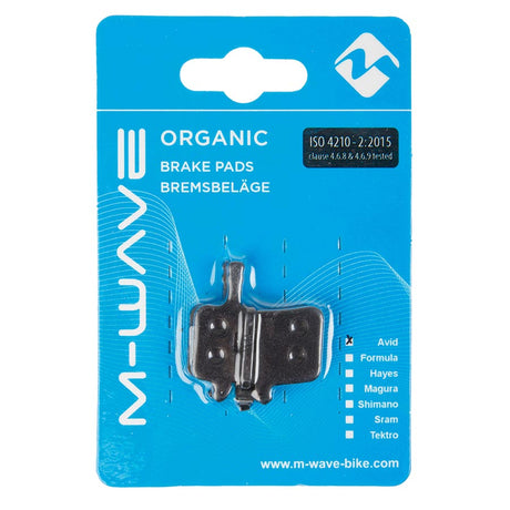 M-Wave Organic ASP1 Disc Brake Pads Bicycle Parts Brakes/Levers/Pads