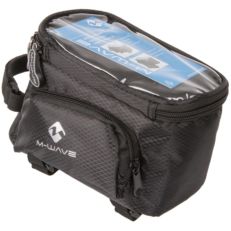 M-Wave Rotterdam SB Top Tube Bag Bicycle Accessories Packs/Racks/Baskets
