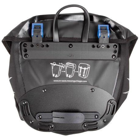 M-Wave Manitoba Waterproof 25L Pannier Bicycle Accessories Packs/Racks/Baskets