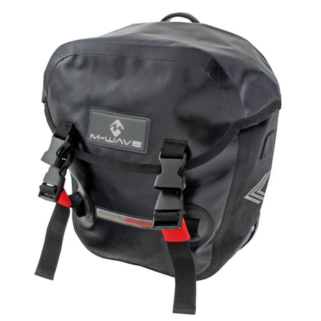 M-Wave Manitoba Waterproof 25L Pannier Bicycle Accessories Packs/Racks/Baskets