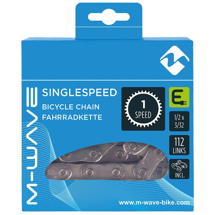M-Wave Single speed eBike Chain Bicycle Parts Chains