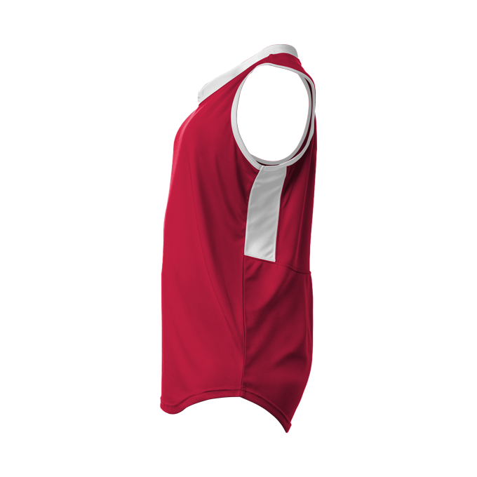 Alleson Girls' SLIDE Fastpitch V-Neck Sleeveless Jersey Alleson