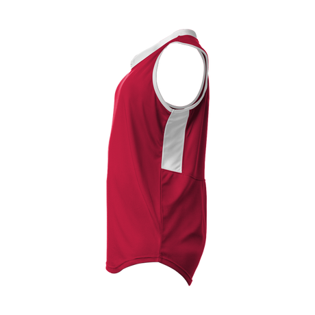 Alleson Girls' SLIDE Fastpitch V-Neck Sleeveless Jersey Alleson