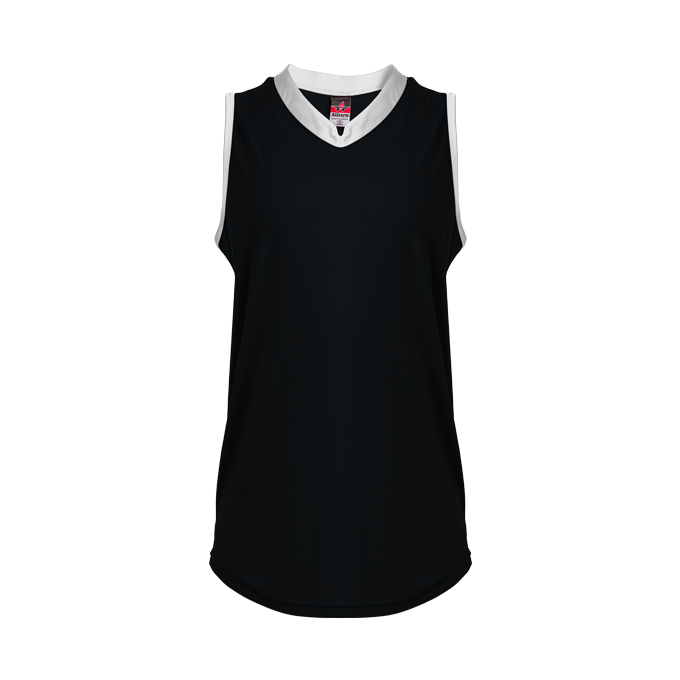 Alleson Girls' SLIDE Fastpitch V-Neck Sleeveless Jersey Alleson