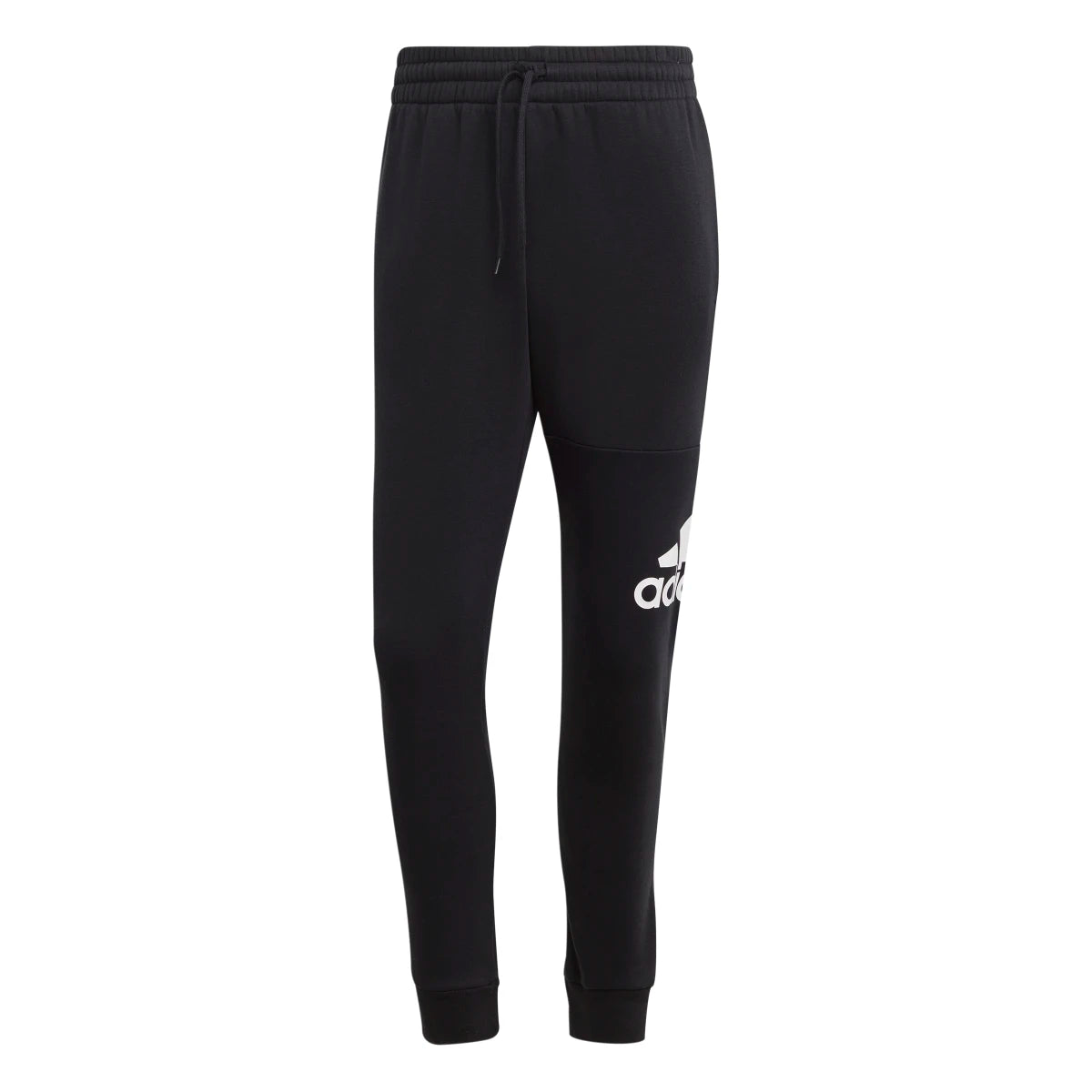 adidas Men's Essentials Fleece Tapered Cuff Big Logo Joggers Tall Mens Apparel Pants & Sweatpants