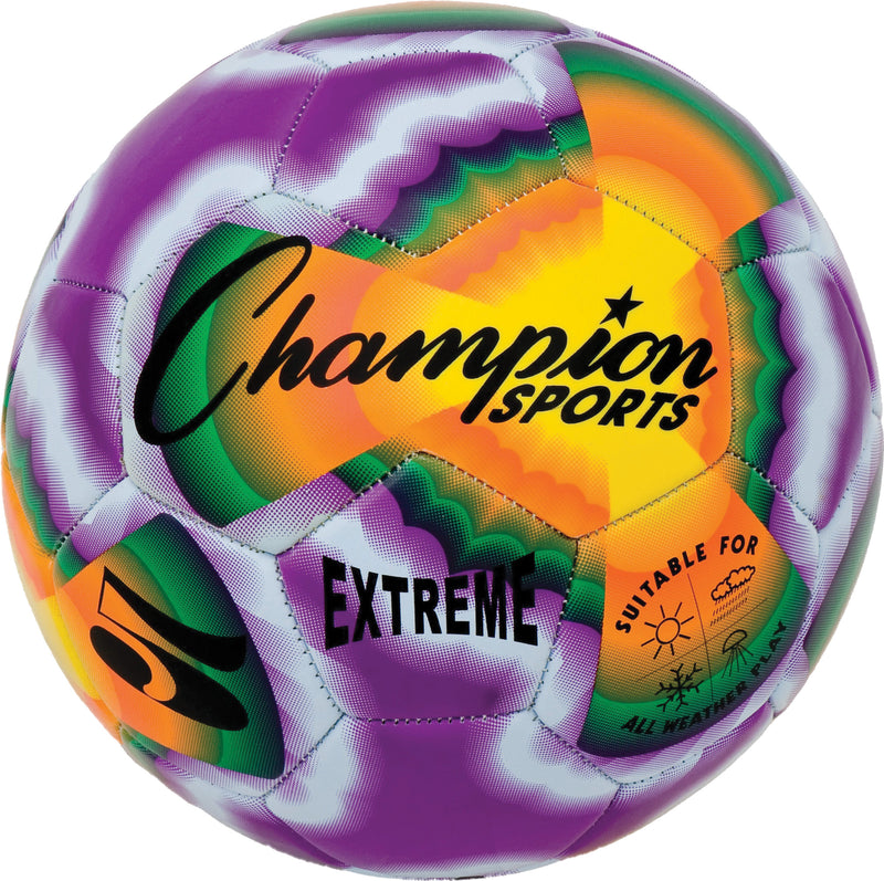Champion Sports Extreme Tie Dye Size Soccerball