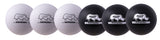 Champion Sports Rhino Skin Dodgeball Set Black/White Champion Sports