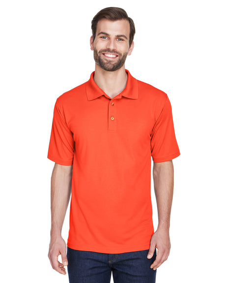 UltraClub Men's Cool & Dry Mesh Piqué Polo Mens Apparel Shirts & Tops