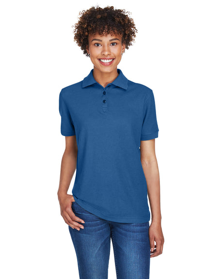UltraClub Ladies' Whisper Piqué Polo Womens Apparel Shirts & Tops