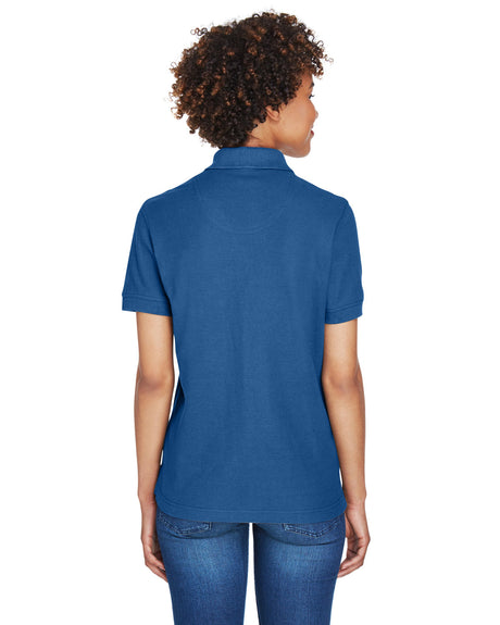 UltraClub Ladies' Whisper Piqué Polo Womens Apparel Shirts & Tops