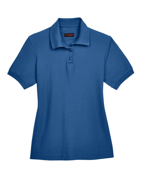 UltraClub Ladies' Whisper Piqué Polo Womens Apparel Shirts & Tops