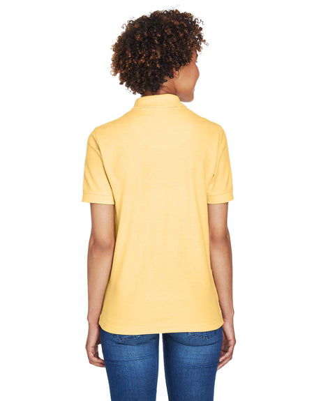 UltraClub Ladies' Whisper Piqué Polo Womens Apparel Shirts & Tops
