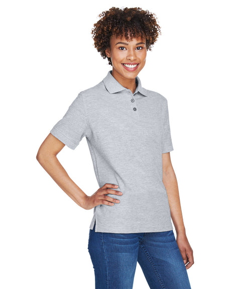 UltraClub Ladies' Whisper Piqué Polo Womens Apparel Shirts & Tops