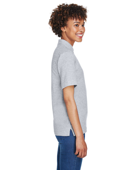UltraClub Ladies' Whisper Piqué Polo Womens Apparel Shirts & Tops