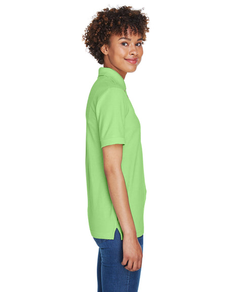UltraClub Ladies' Whisper Piqué Polo Womens Apparel Shirts & Tops