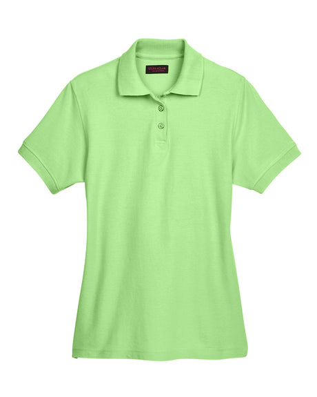 UltraClub Ladies' Whisper Piqué Polo Womens Apparel Shirts & Tops