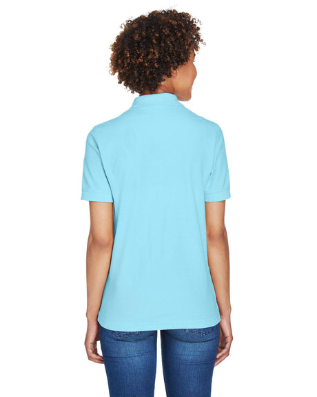 UltraClub Ladies' Whisper Piqué Polo Womens Apparel Shirts & Tops