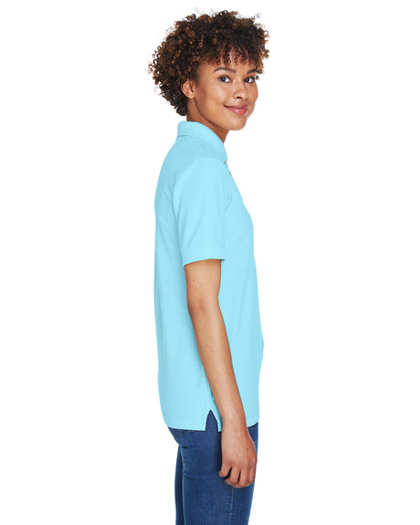 UltraClub Ladies' Whisper Piqué Polo Womens Apparel Shirts & Tops