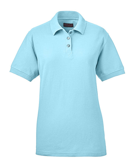 UltraClub Ladies' Whisper Piqué Polo Womens Apparel Shirts & Tops