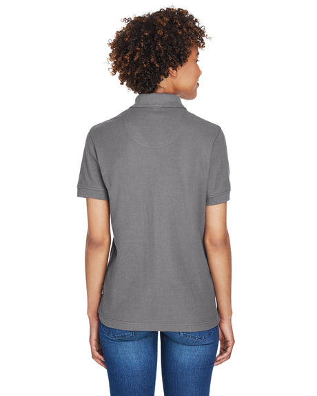 UltraClub Ladies' Whisper Piqué Polo Womens Apparel Shirts & Tops