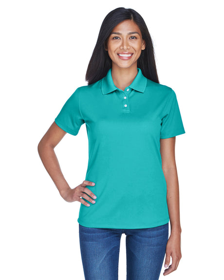 UltraClub Ladies' Cool & Dry Stain-Release Performance Polo Womens Apparel Shirts & Tops