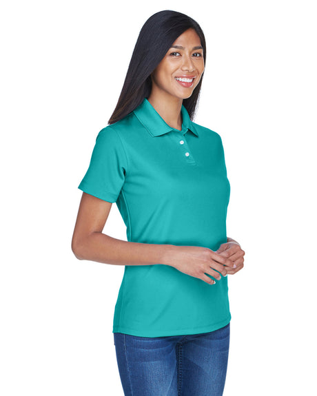 UltraClub Ladies' Cool & Dry Stain-Release Performance Polo Womens Apparel Shirts & Tops