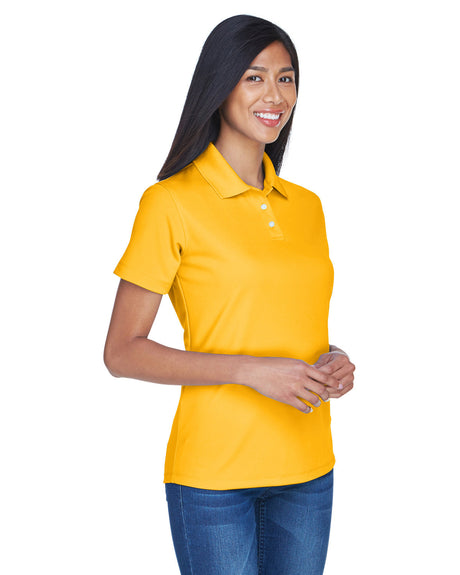 UltraClub Ladies' Cool & Dry Stain-Release Performance Polo Womens Apparel Shirts & Tops