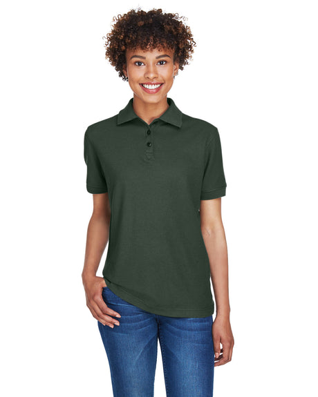 UltraClub Ladies' Whisper Piqué Polo Womens Apparel Shirts & Tops