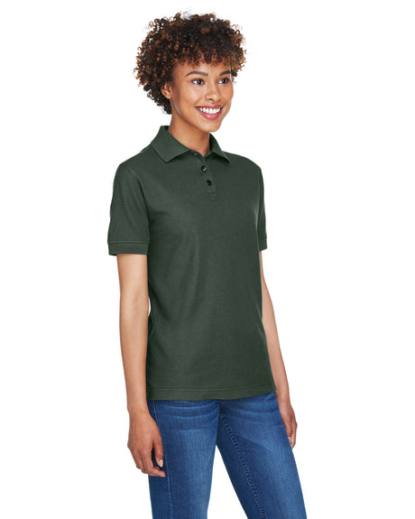 UltraClub Ladies' Whisper Piqué Polo Womens Apparel Shirts & Tops