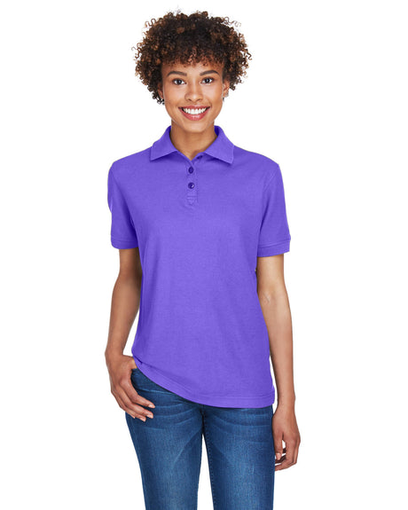 UltraClub Ladies' Whisper Piqué Polo Womens Apparel Shirts & Tops