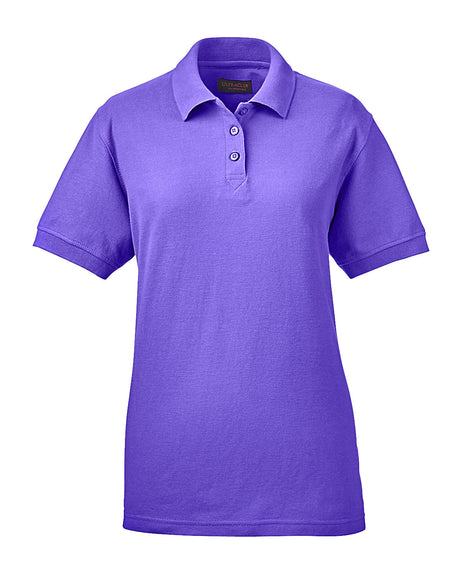 UltraClub Ladies' Whisper Piqué Polo Womens Apparel Shirts & Tops