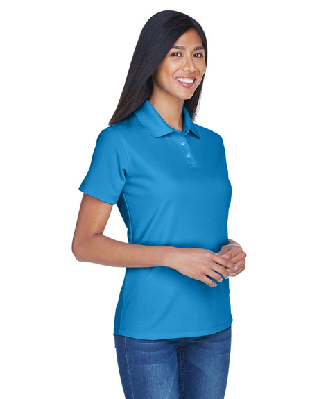 UltraClub Ladies' Cool & Dry Stain-Release Performance Polo Womens Apparel Shirts & Tops