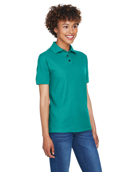 UltraClub Ladies' Whisper Piqué Polo Womens Apparel Shirts & Tops