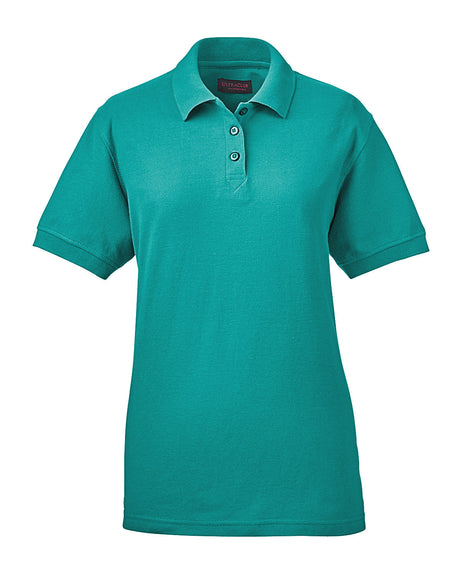 UltraClub Ladies' Whisper Piqué Polo Womens Apparel Shirts & Tops
