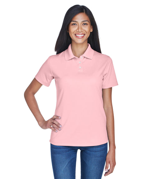 UltraClub Ladies' Cool & Dry Stain-Release Performance Polo Womens Apparel Shirts & Tops