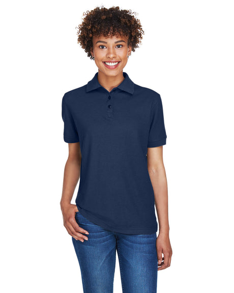 UltraClub Ladies' Whisper Piqué Polo Womens Apparel Shirts & Tops