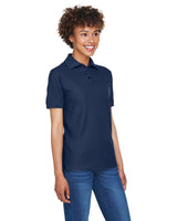 UltraClub Ladies' Whisper Piqué Polo Womens Apparel Shirts & Tops