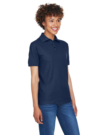 UltraClub Ladies' Whisper Piqué Polo Womens Apparel Shirts & Tops