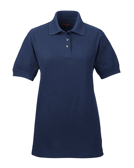 UltraClub Ladies' Whisper Piqué Polo Womens Apparel Shirts & Tops