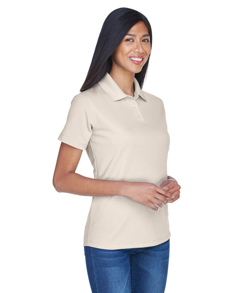 UltraClub Ladies' Cool & Dry Stain-Release Performance Polo Womens Apparel Shirts & Tops