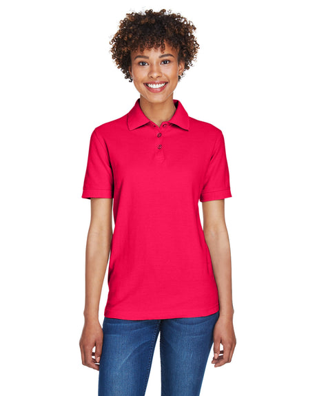 UltraClub Ladies' Whisper Piqué Polo Womens Apparel Shirts & Tops