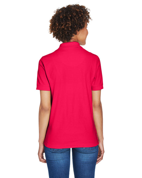 UltraClub Ladies' Whisper Piqué Polo Womens Apparel Shirts & Tops