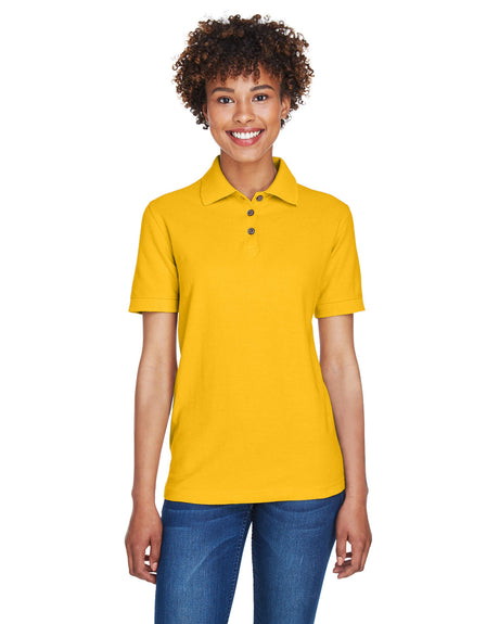 UltraClub Ladies' Whisper Piqué Polo Womens Apparel Shirts & Tops