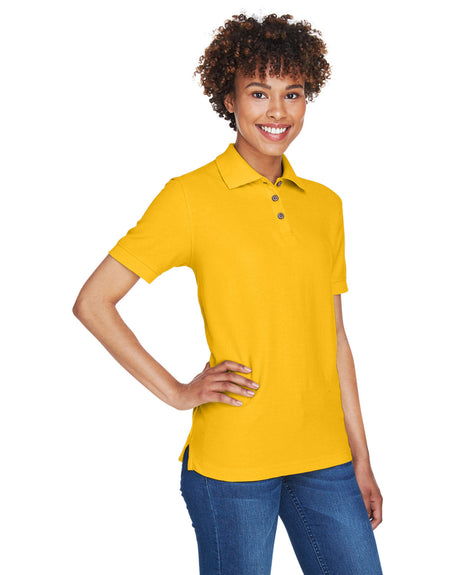 UltraClub Ladies' Whisper Piqué Polo Womens Apparel Shirts & Tops