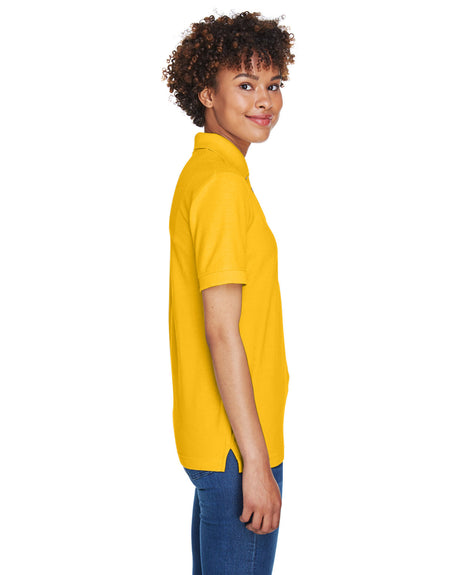 UltraClub Ladies' Whisper Piqué Polo Womens Apparel Shirts & Tops