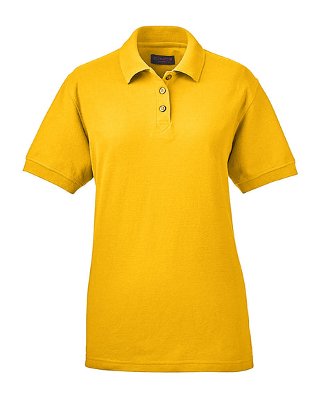 UltraClub Ladies' Whisper Piqué Polo Womens Apparel Shirts & Tops